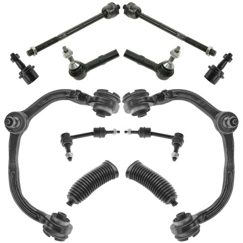 03-05 Ford Expedition; Lincoln Navigator Steering & Suspension Kit (12 Piece)