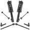 06-10 Jeep Commander; 05-10 Grand Cherokee (exc SRT) Steering & Suspension Kit (8pcs)