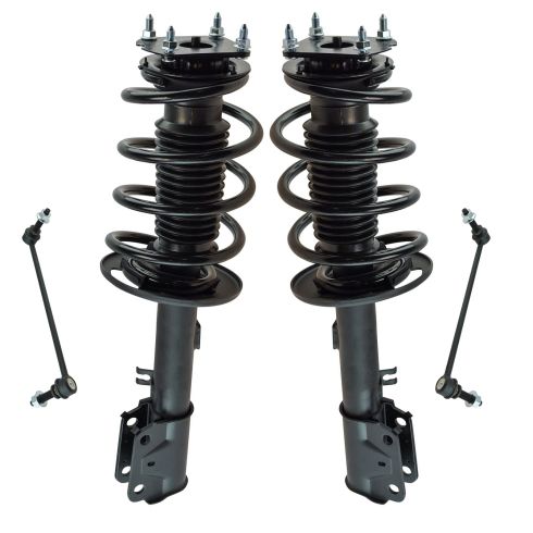 4pc Front Struts and Rear Shock Absorbers Suspension Kit