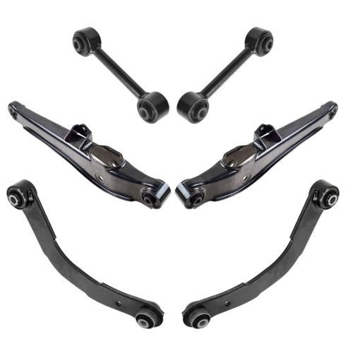 07-12 Cailber; 07-15 Compass, Patriot Rear Upper & Lower Control Arm Kit (Set of 6)