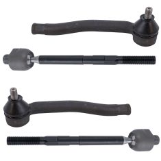 10-14 Insight Front Inner & Outer Tie Rod End Kit (4pcs)