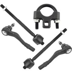 01-09 Mercedes Benz C, CLK Front Inner & Outer Tie Rod Kit Set of 4 w/ TR Tool