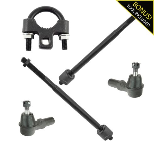 92-04 Toyota Avalon, Camry, Sienna Front Inner & Outer Tie Rod SET w/ TR Tool