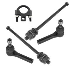 99-11 GM Truck SUV Multifit Front Inner & Outer Tie Rod Set of 4 w/ TR Tool