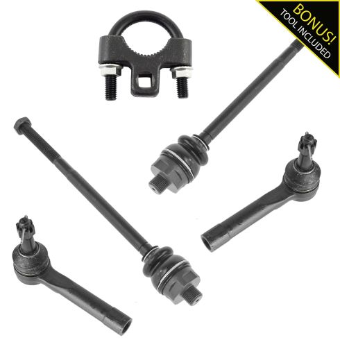 99-09 GM Full Size PU, SUV, Suburban Inner & Outer Tie Rod Set w/ TR Tool