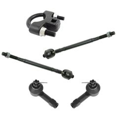 02-07 Mitsubishi Lancer Inner & Outer Tie Rod SET of 4 w/ TR Tool