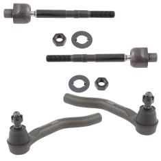 13-17 Accord; 15-17 TLX (2.0L, 3.5L) Front Inner & Outer Tie Rod Kit (4pcs)