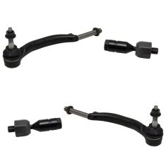 08-14 Cadillac CTS AWD Front Inner & Outer Tie Rod Kit