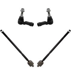 09 (from VIN 9A191792) -13 Range Rover Sport Front Outer Tie Rod Kit (4pc)