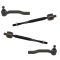 12-17 Versa, 14-17 Versa Note Front Inner & Outer Tie Rod Kit (Set of 4)