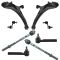 05-09 Subaru Outback; 05-06 Legacy; 07-09 Legacy (exc GT B-Spec) Frt Steering & Suspension Kit (8pc)