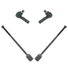 86-95 Sable, Taurus; 88-94 Continental Front Inner & Outer Tie Rod End Kit (Set of 4)