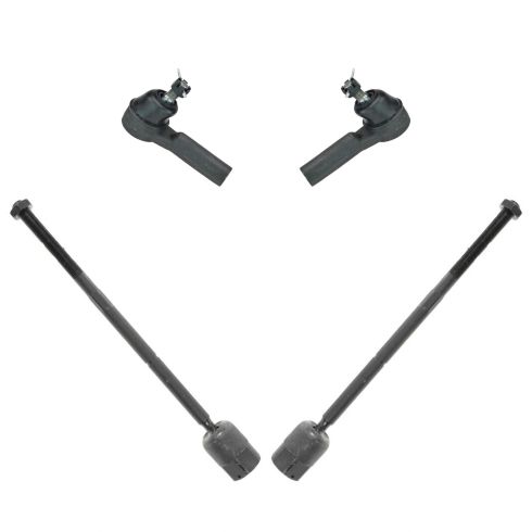 86-95 Sable, Taurus; 88-94 Continental Front Inner & Outer Tie Rod End Kit (Set of 4)