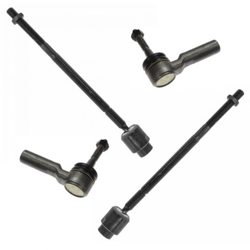 98-00 Lumina; 98-99 Monte Carlo Front Inner & Outer Tie Rod End Kit (4pc)
