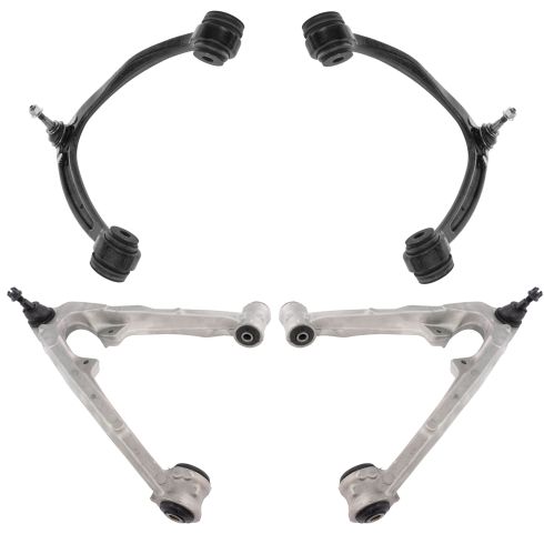07-13 GM 1500 Truck; 07-14 FS SUV Front Up & Low Alum Control Arm Kit (4pc)