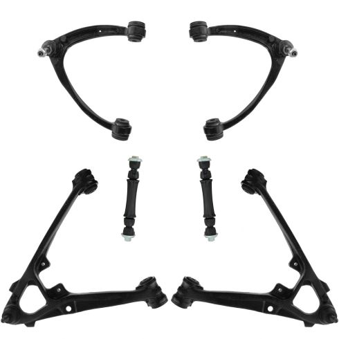 07-13 GM 1500 Truck; 07-14 FS SUV Front Control Arm & Link Kit (6pc)