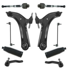 08-13 Nissan Rogue Front Steering & Suspension Kit (10pc Set)