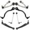 07-13 BMW X5; 08-14 X6 (w/o Adaptive Sus) Front Suspension Kit (8pc)