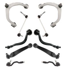 07-13 BMW X5; 08-14 X6 (w/ Adaptive Sus) Front Steering & Suspension Kit (10pc)