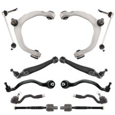 07-13 BMW X5; 08-14 X6 (w/o Adaptive Sus) Front Steering & Suspension Kit (12pc)