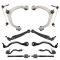 07-13 BMW X5; 08-14 X6 (w/o Adaptive Sus) Front Steering & Suspension Kit (12pc)