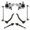 12-15 Honda Civic (exc Si); 13-15 Acura ILX Front Steering & Suspension Kit (6pc