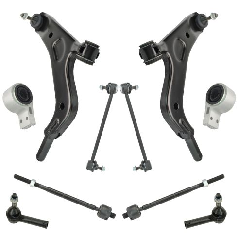 08 Ford Taurus, Mercury Sable FWD Front Steering & Suspension Kit (8pc)