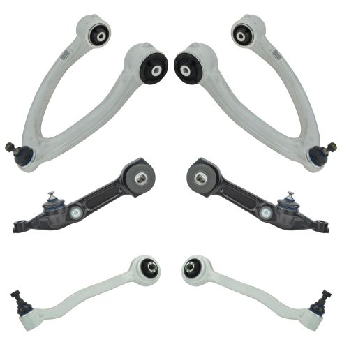 00-06 MB S350, S430, S500 (w/o ABC) Front Upper & Lower Control Arm Kit (6pc)