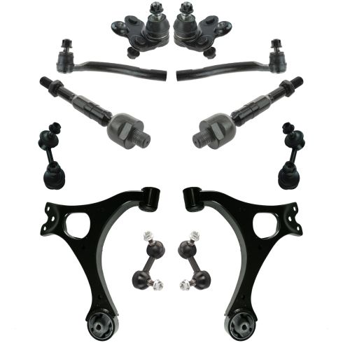 06-11 Honda Civic (exc Hybrid and SI) Front/Rear Steering & Suspension Kit (12 P