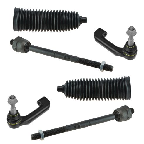 09-17 Ford F150 Inner & Outer Tie Rod End w/ Bellows Kit (6pc)