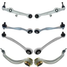 02-07 Audi A4, S4 Front Upper & Lower Control Arm Kit (8pc)