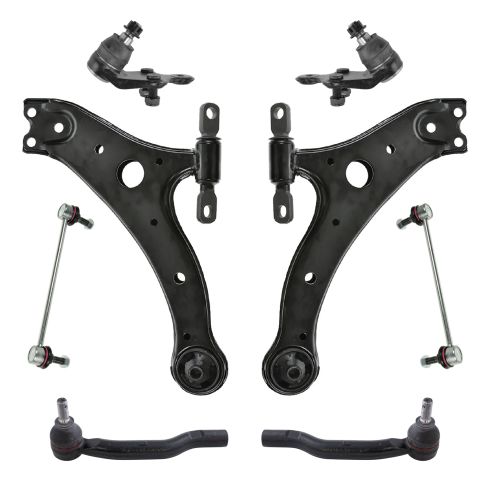 07-18 Toyota Camry; 13-18 Avalon Front Steering & Suspension Kit (8pc)