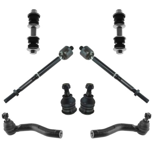 00-05 Toyota Echo (wo PS) Front Steering & Suspension Kit (8pc)