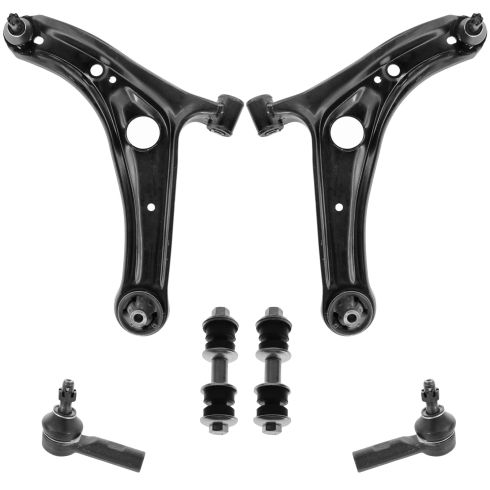 03 Toyota Echo (w PS) Front Steering & Suspension Kit (6pc)