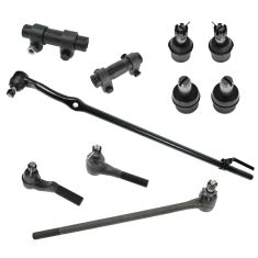 87-97 Ford F250; F350 2WD Front Steering & Suspension Kit (10pc)