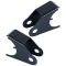 99-07 Silverado, Sierra 1500 Classic; 99-04 2500 Rear Upper Shock Mount Repair Bracket Pair