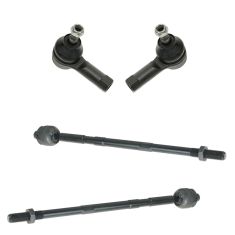 06-12 Mitsubishi Eclipse; 04-12 Galant Front Inner Outer Tie Rod Kit (4pc)