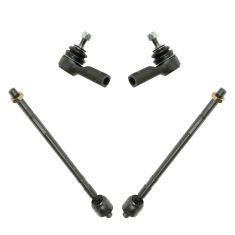 03-06 Mitsubishi Outlander Front Inner & Outer Tie Rod Kit (4pc)