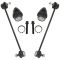 07-12 Caliber; 07-14 Patriot Compass Front Suspension Kit 4pc