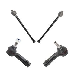 11-19 Ford Fiesta Front Inner & Outer Tie Rod End Kit 4pc