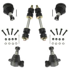 92-02 Chevy GMC 2WD 8 Lug Front Suspension Kit 6pc