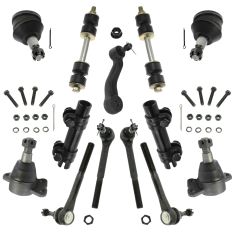 92-02 Chevy GMC 2WD 8 Lug Front Steering & Suspension Kit 14pc