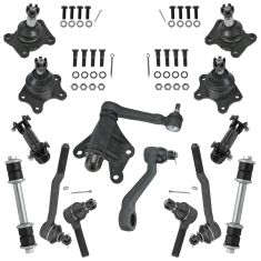 93-98 Toyota T100 4WD Front Steering & Suspension Kit 14pc