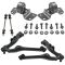 01-07 Silverado Sierra 2500 3500 Front Suspension Kit 6pc