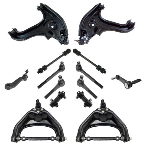 01-02 Dodge Ram 1500 w/2WD Front Steering & Suspension Kit 14pc