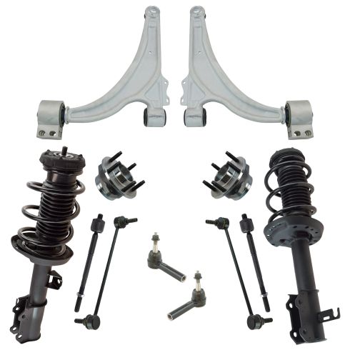 12 Buick Verano Front Steering Suspension Drivetrain Kit 12pc