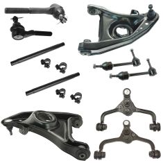 95-97 Crown Vic, Town Car, Grand Marquis Front Steer & Suspension Kit 12pc