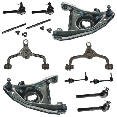 98-02 Crown Vic, Town Car, Grand Marquis Front Steer & Suspension Kit 12pc