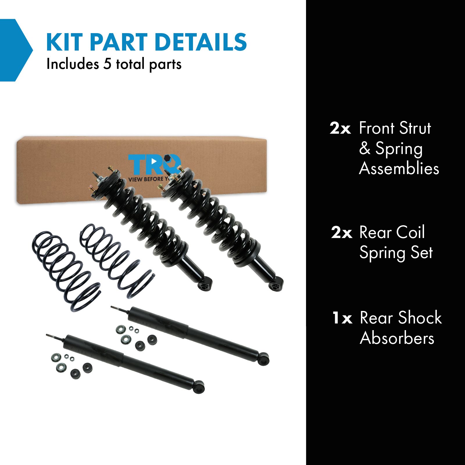 Complete Strut Assembly & Shock Absorber Kit