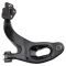 Front Upper Lower Control Arm w Ball Joint Set 4pc